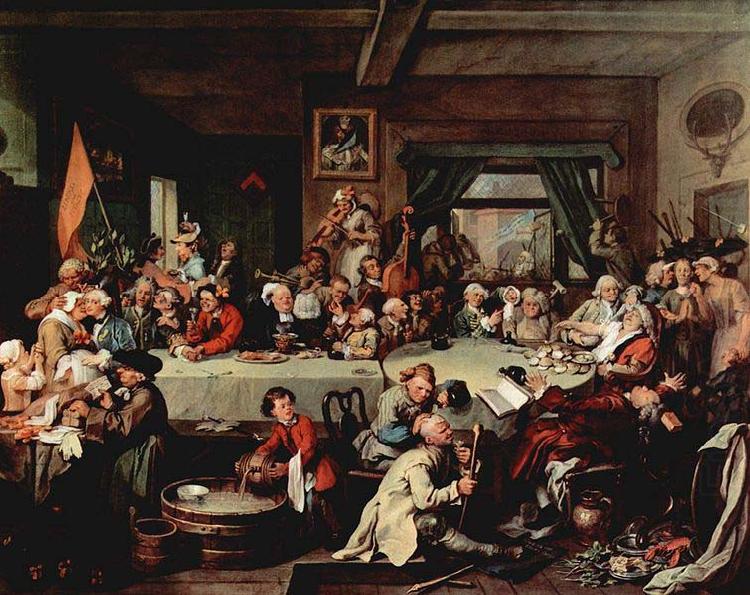 An Election Entertainment featuring, William Hogarth